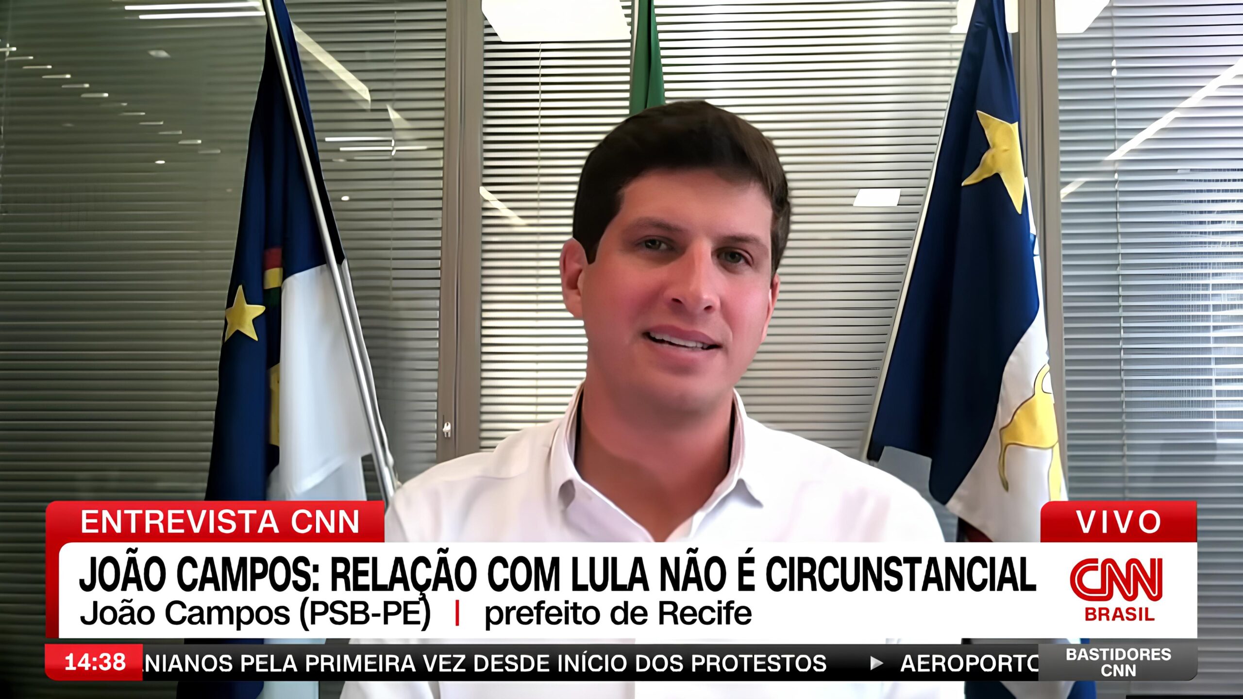 O prefeito do Recife e pré-candidato ao Governo do Estado, João Campos afirmou que a chapa em Pernambuco será escolhida até março (1)