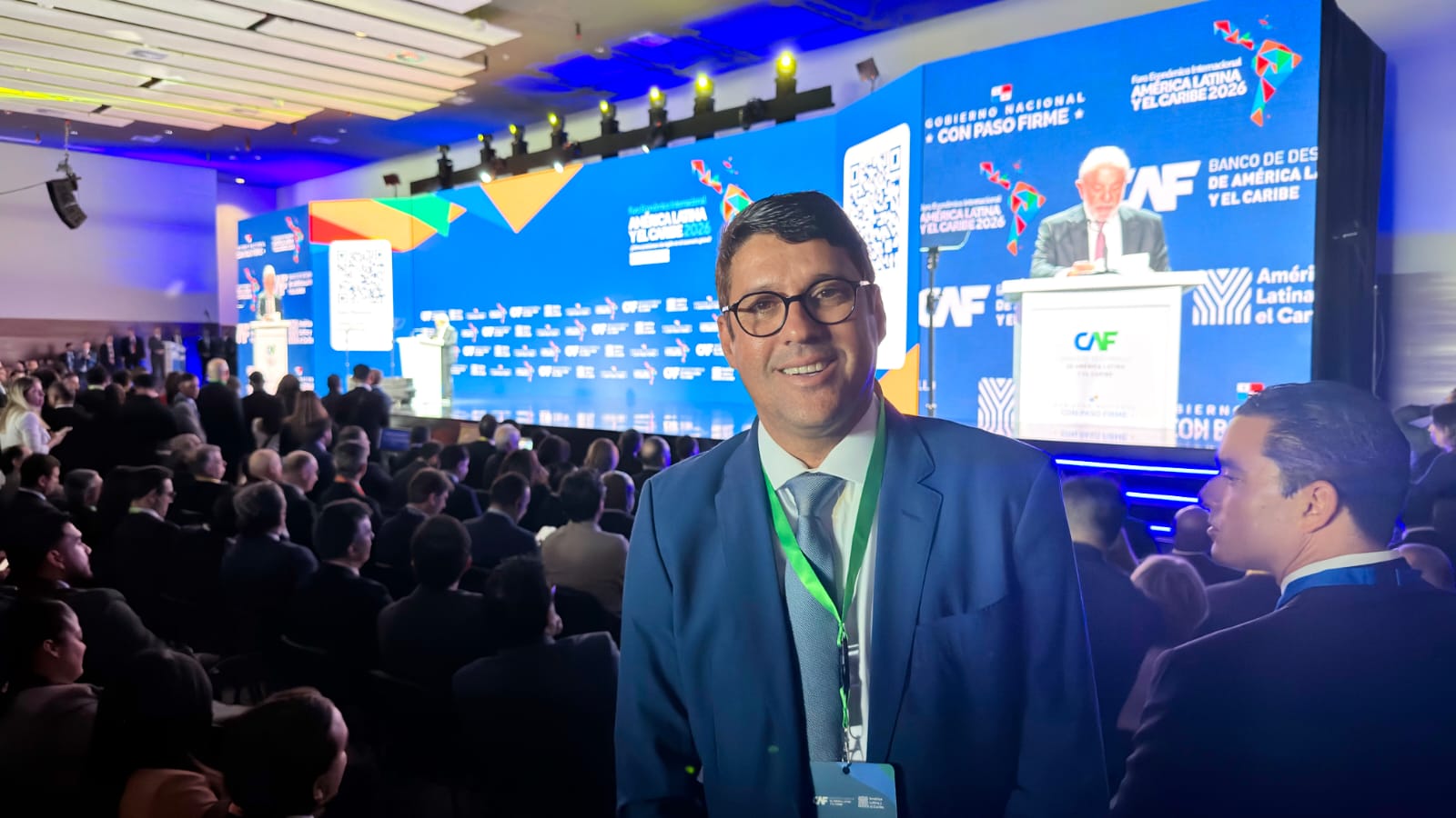 Prefeito de Camaragibe, Diego Cabral participa do Fórum Econômico Internacional no Panamá, ao lado de chefes de Estado, debatendo crescimento e sustentabilidade