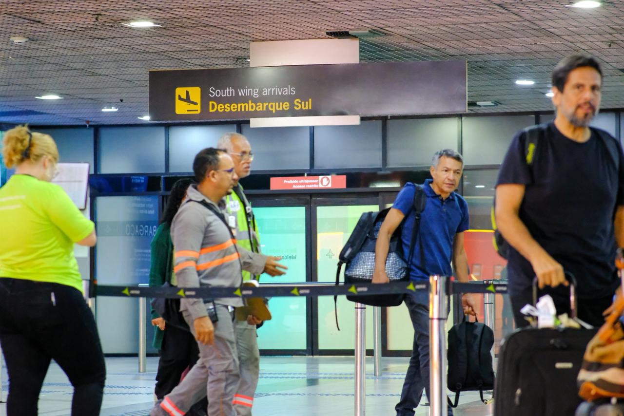Aeroporto do Recife supera 1 milhão de passageiros em janeiro de 2026 e registra crescimento anual de 7,11%, segundo dados da Aena Brasil.