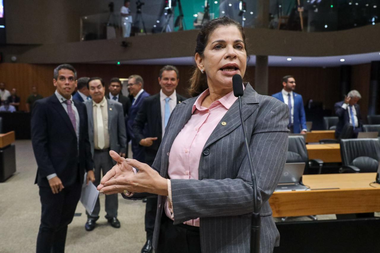 Pronunciamento de Rodrigo Farias durante o Pequeno Expediente gerou reação de Socorro Pimentel, que pediu que regimento seja cumprido