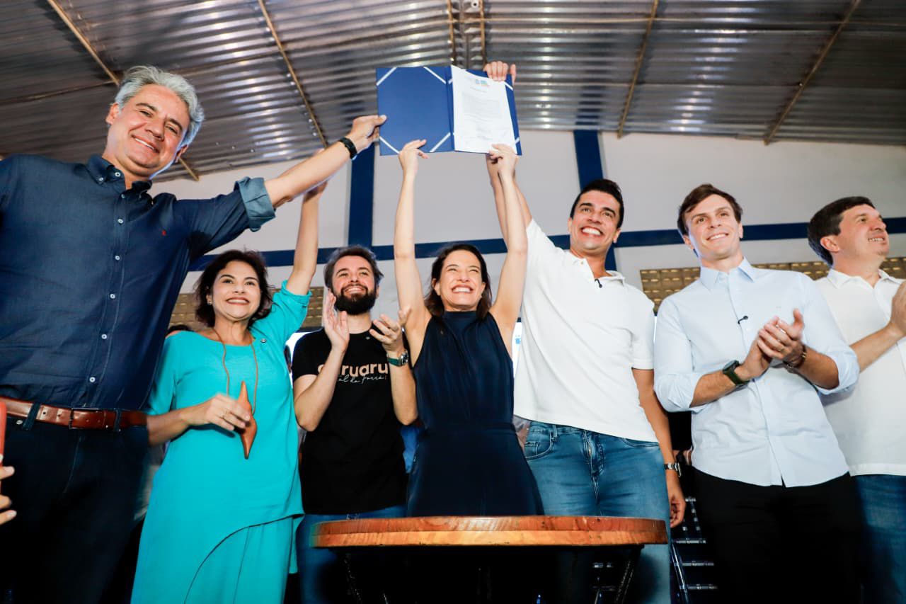 A governadora Raquel Lyra assinou a ordem de serviço para a ampliação do Aeroporto de Caruaru. O terminal será modernizado para receber aviões de grande porte