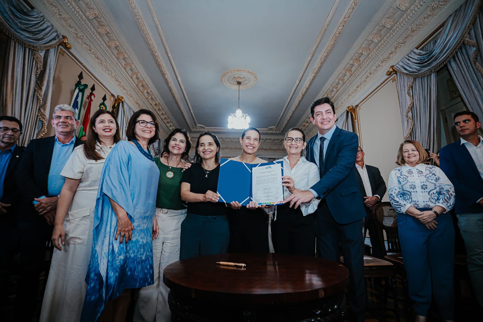 Governadora Raquel Lyra anuncia pacote de R$ 4,6 milhões em editais, convênios e ações para fortalecer políticas públicas para mulheres em Pernambuco Foto Janaína Pepeu_Secom (57)