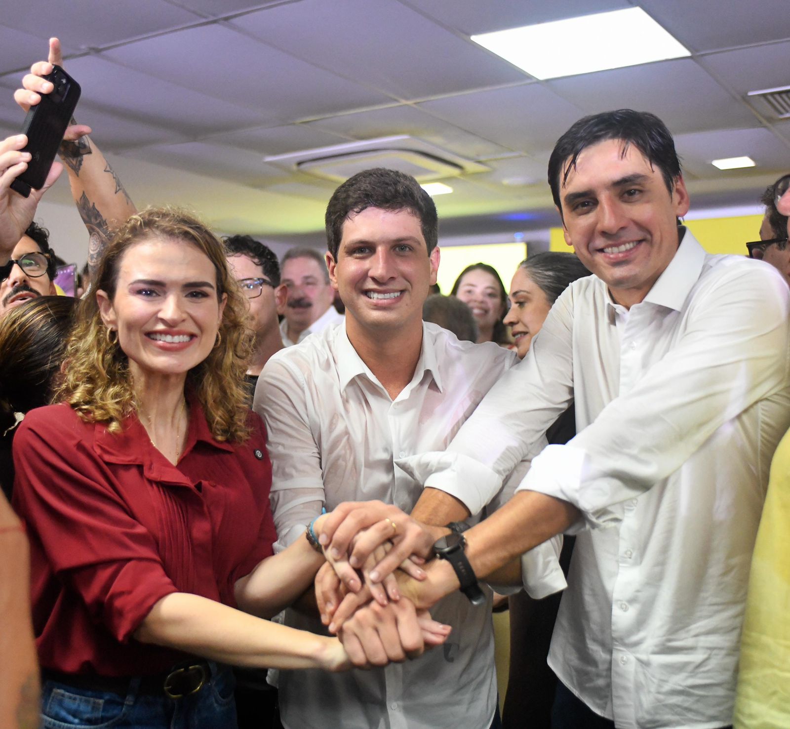 Marília Arraes lança pré-candidatura ao Senado no Recife e reforça ligação com bases populares e aliança com João Campos.