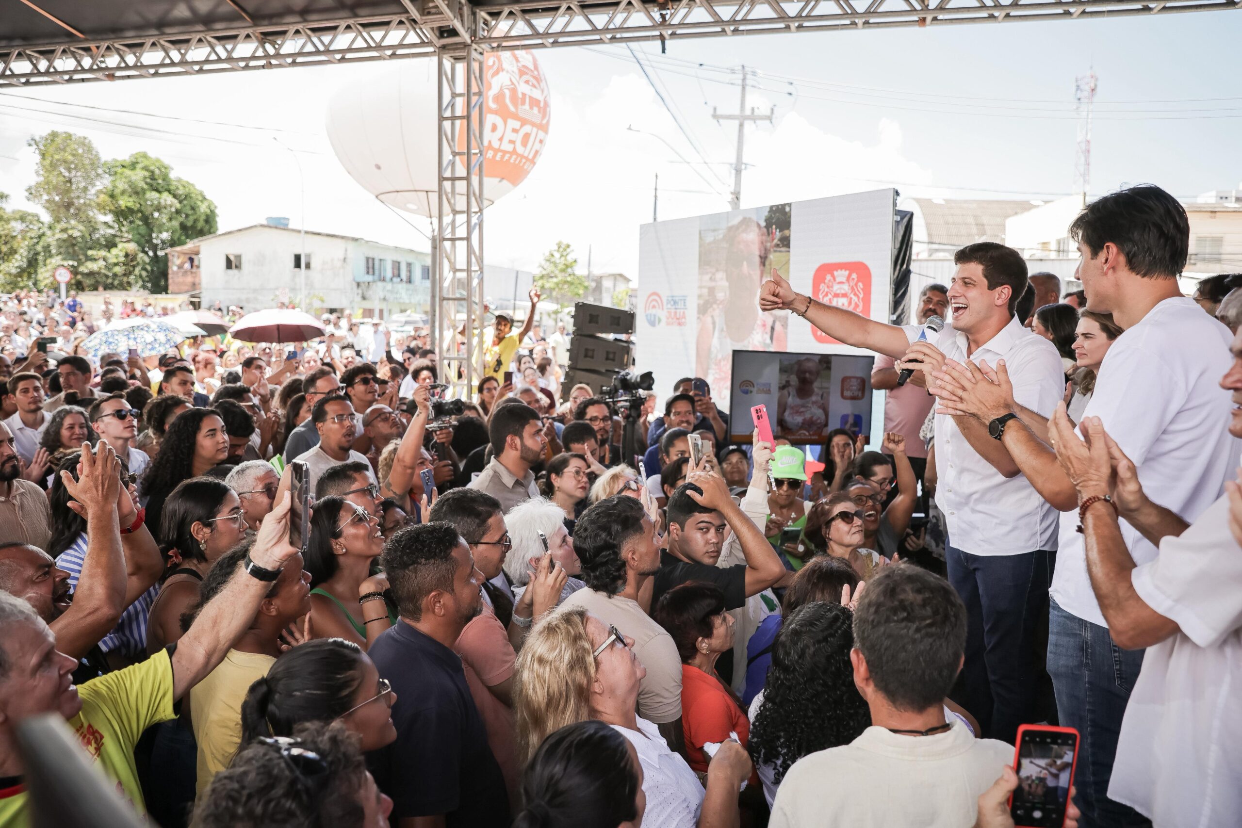 Ponte Júlia Santiago é inaugurada no Recife com investimento de R$ 110 milhões, conectando Zonas Oeste e Sul e reduzindo em até 40% o tempo de deslocamento