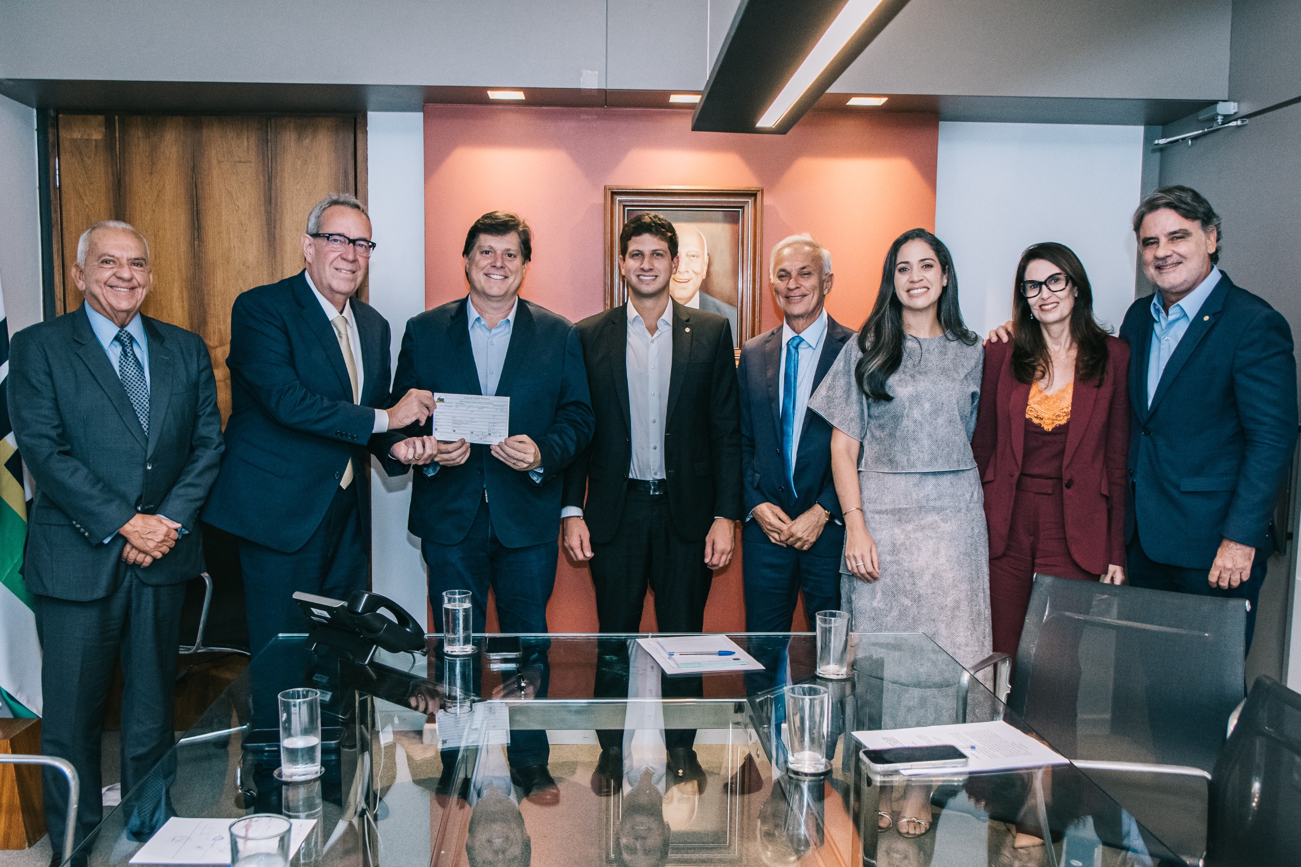 Presidente da Alepe, Álvaro Porto se filia ao MDB em Brasília ao lado de João Campos e promete atuar para fortalecer o partido em Pernambuco