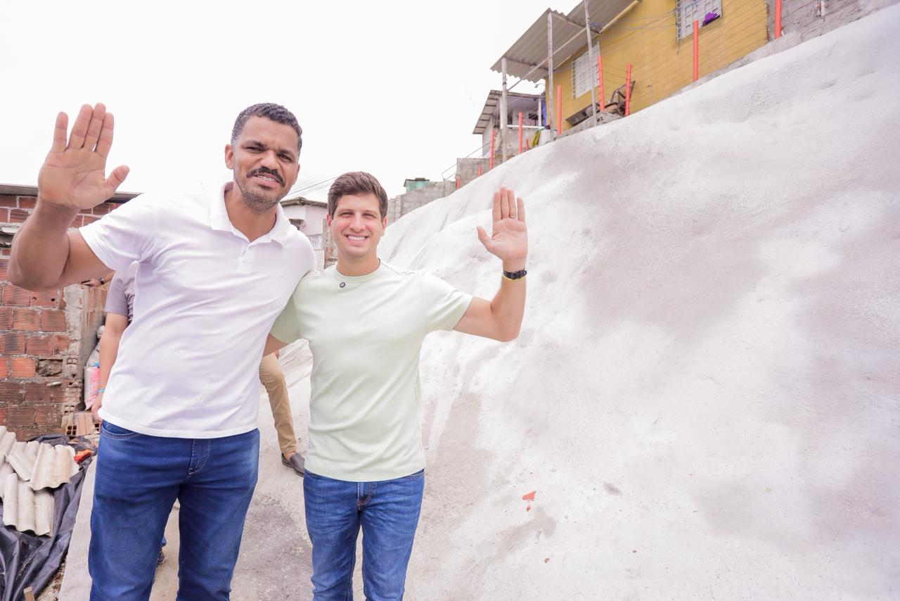 Programa Parceria ultrapassa 5 mil obras entregues no Recife desde 2021, beneficiando mais de 11 mil famílias com contenção de encostas e melhorias urbanas