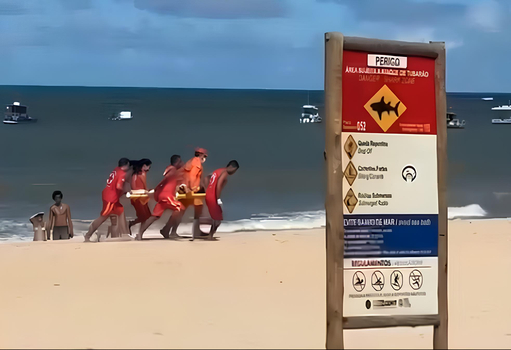 Criança é morta pro um tubarão na praIa de Piedade (2)
