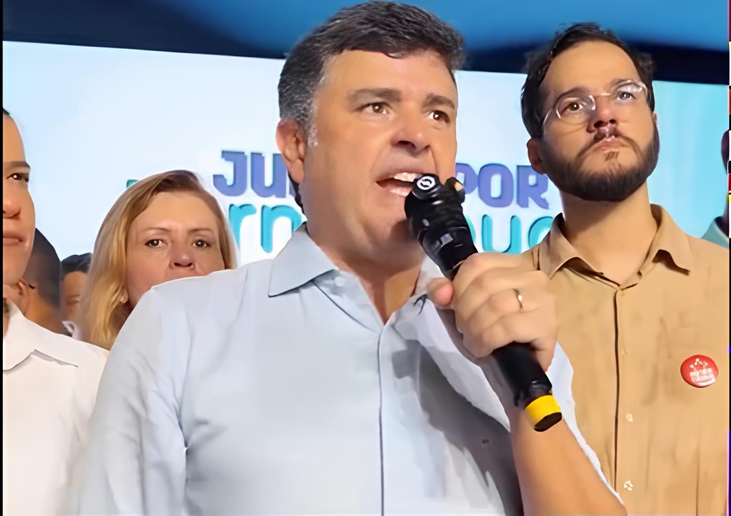 Federação União Progressistas oficializa apoio à reeleição de Raquel Lyra em Pernambuco. Miguel Coelho e Eduardo da Fonte destacam unidade da base governista