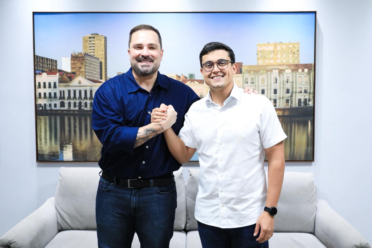 Marco Aurélio Filho reassume a Secretaria de Direitos Humanos e Juventude do Recife a convite do prefeito Victor Marques
