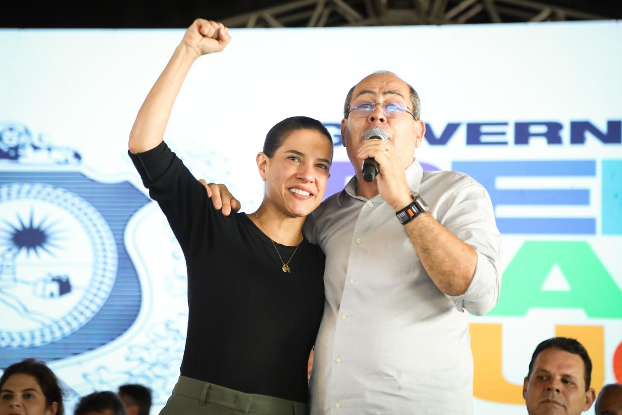 Raquel Lyra autoriza construção da Barragem Engenho Pereira e anuncia R$ 3 bilhões em obras de água e saneamento para a Região Metropolitana do Recife Hesíodo Góes - Secom (3)