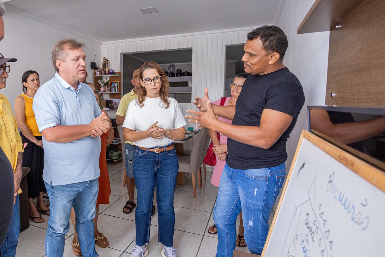 Débora Almeida articula segurança hídrica e reforma de mercado em Terra Nova