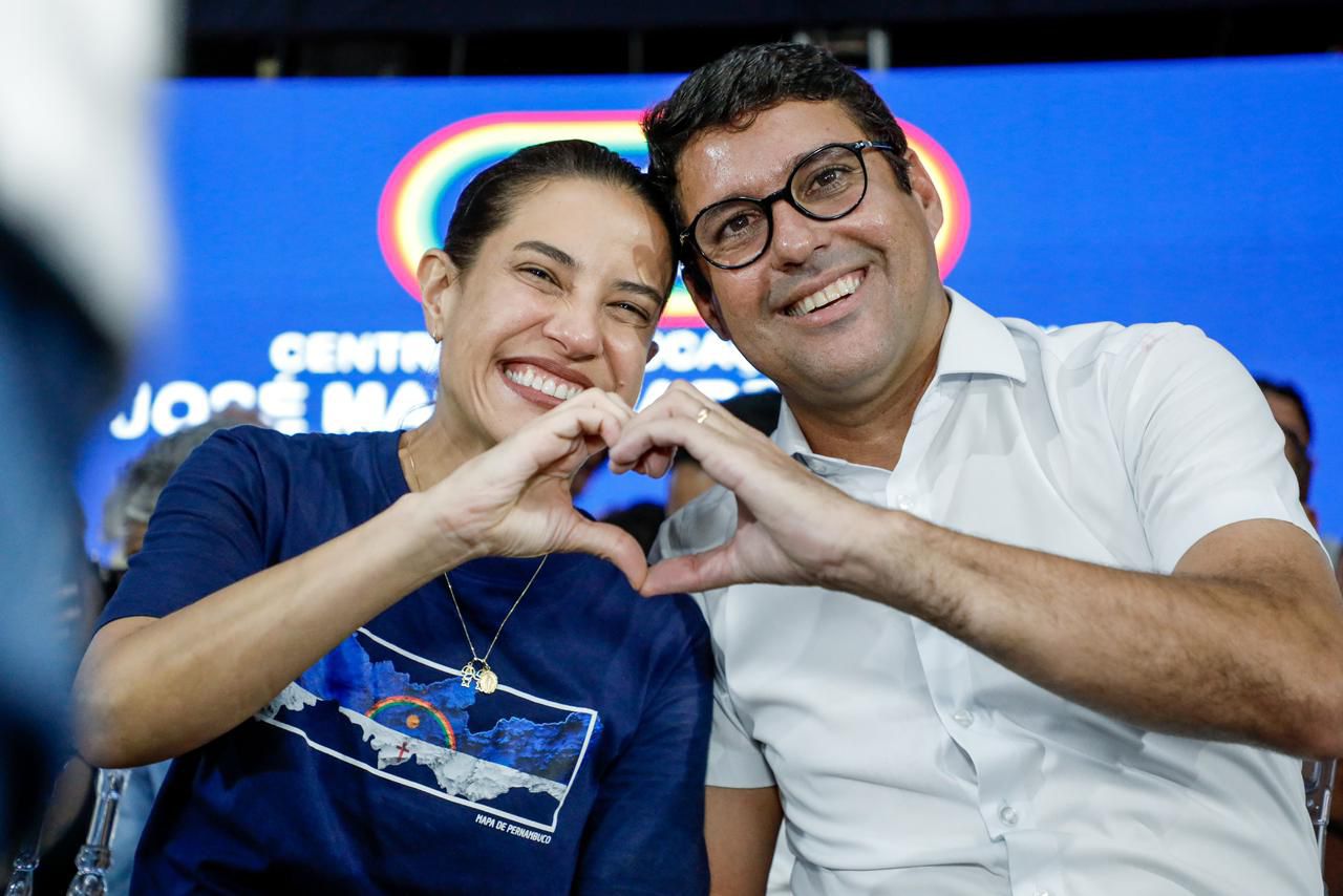 Diego Cabral e Raquel Lyra entregam nova creche para 324 crianças e 15 ruas pavimentadas em Camaragibe, com investimentos superiores a R$ 16 milhões