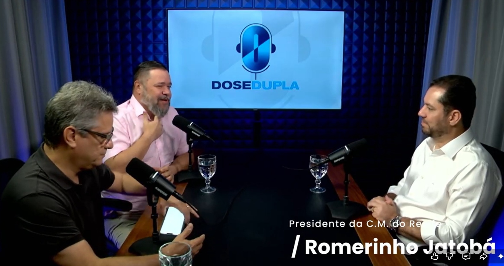 Em entrevista ao Dose Dupla, Romerinho Jatobá avaliou a disputa pelo Governo, contestou críticas ao ex-governador Paulo Câmara e atacou a gestão de Raquel Lyra