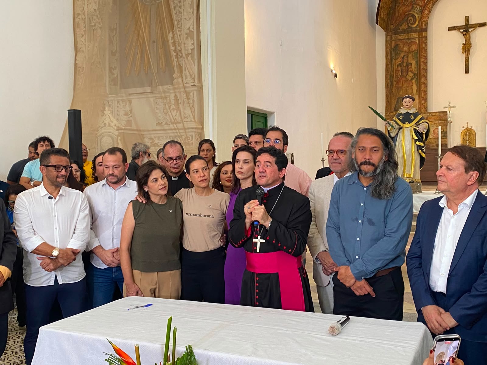 Raquel Lyra entrega restauração de duas igrejas e reabre o MAC em Olinda após 10 anos. Obras somam R$ 17,8 milhões em investimentos