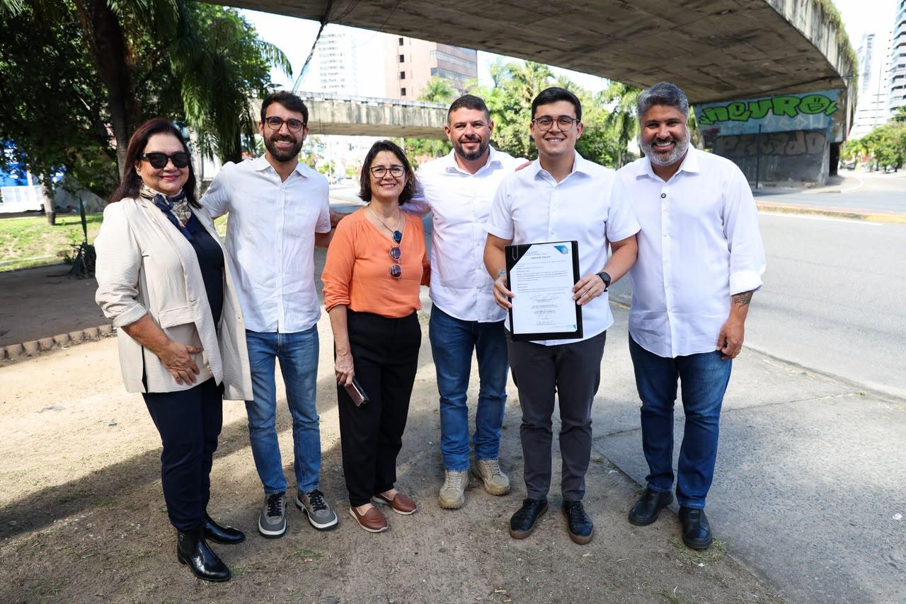 Recife inicia obra de R$ 3,73 milhões na Avenida João de Barros para ampliar o fluxo em até 25% com implantação do sistema Diamante Divergente