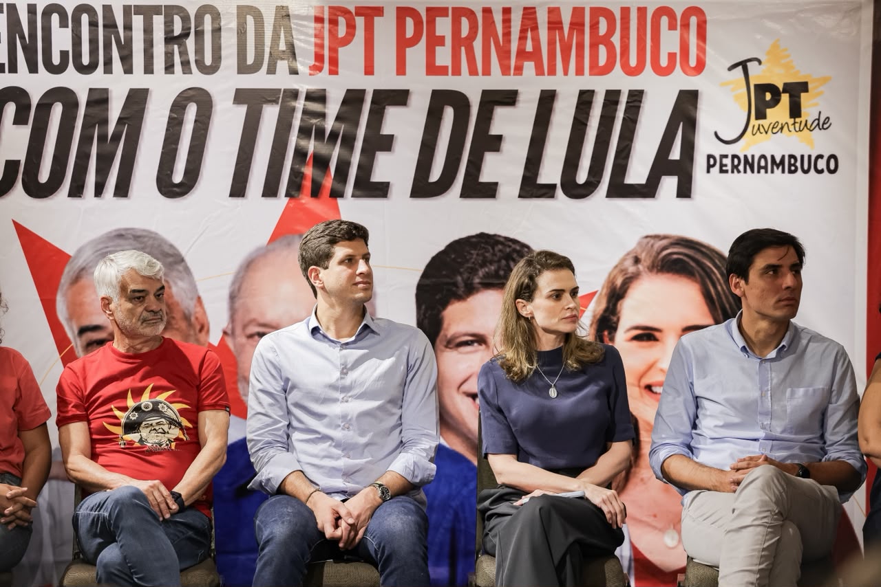 João Campos participou de encontro da Juventude do PT ao lado de Marília Arraes, Humberto Costa e aliados, defendendo educação, inovação e geração de oportunidades