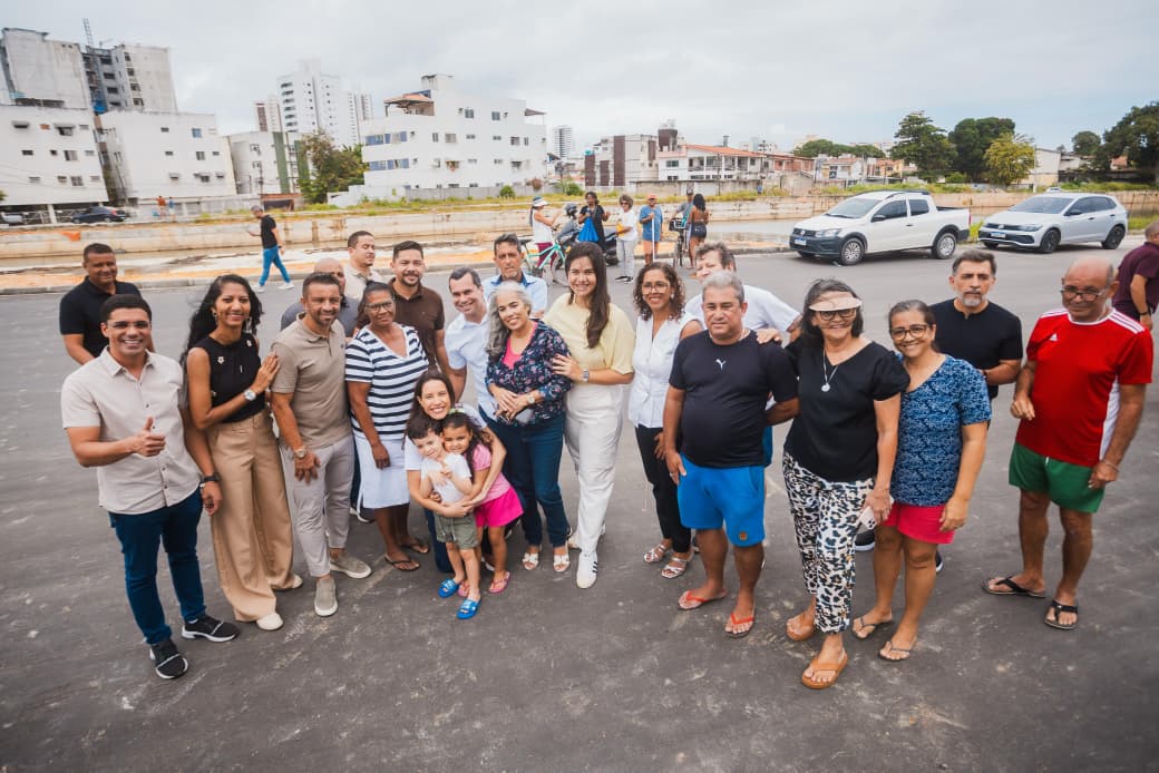 Mirella Almeida e Raquel Lyra vistoriam obras do Canal do Fragoso, investimento de R$ 472 milhões para drenagem, mobilidade e redução de alagamentos em Olinda