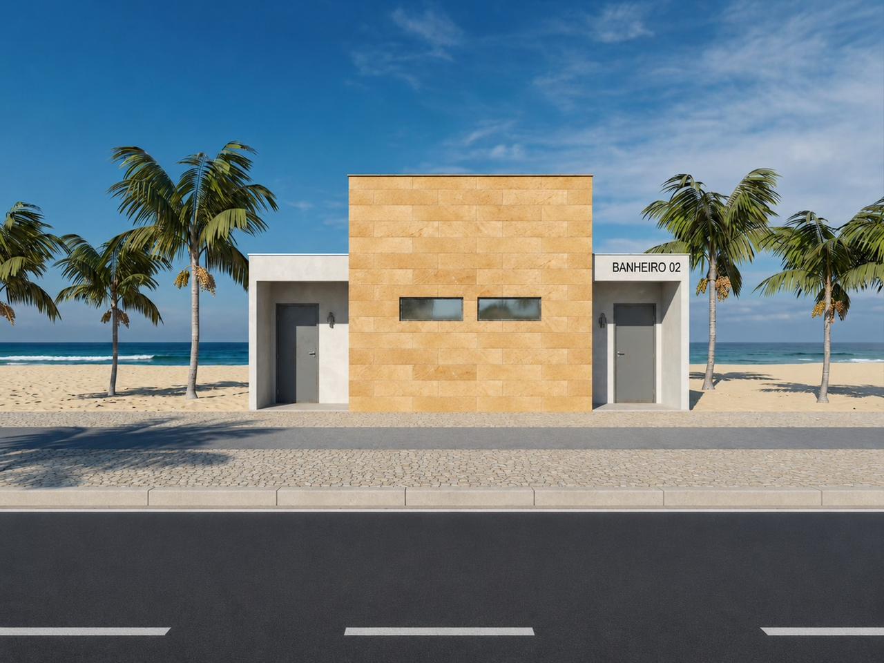 Prefeitura do Jaboatão inicia obras de dez banheiros públicos na orla com investimento de R$ 2 milhões para ampliar a infraestrutura turística e a acessibilidade